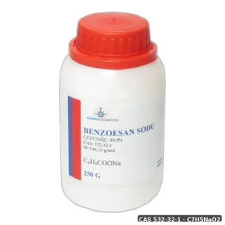 Benzoesan Sodu — CAS 532-32-1 — C7H5NaO2 — odczynnik chemiczny