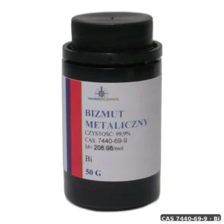 Bizmut Metaliczny - 50G — CAS 7440-69-9 — Bi — odczynnik chemiczny