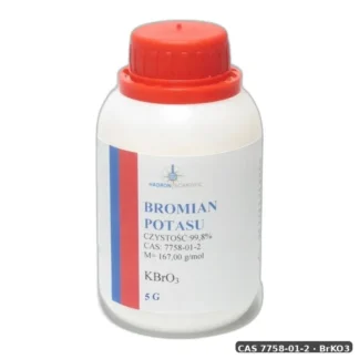 Bromian Potasu - Cz.D.A 5G - Tylko Dla Firm — CAS 7758-01-2 — BrKO3 — odczynnik chemiczny