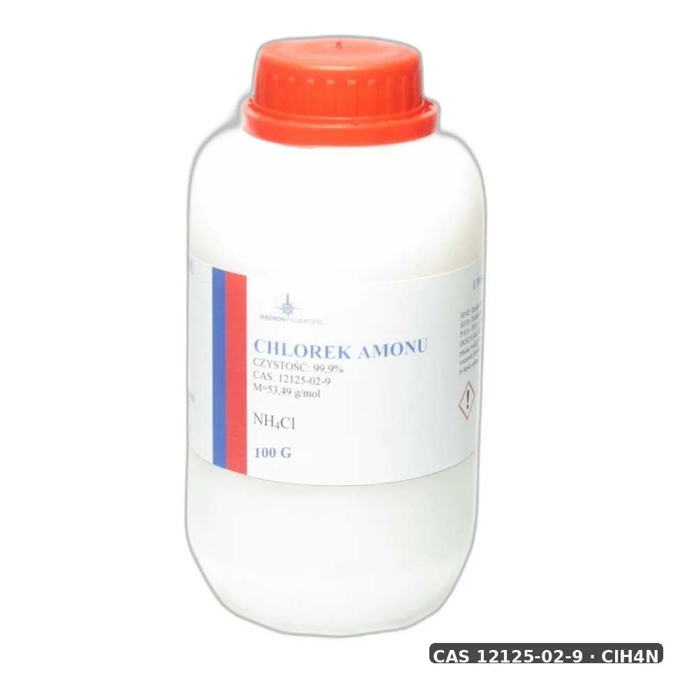 Chlorek Amonu — CAS 12125-02-9 — ClH4N — odczynnik chemiczny