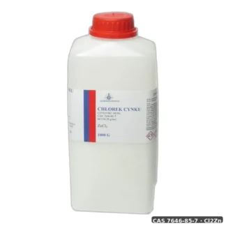 Chlorek Cynku Czysty 1 Kg – Odczynnik Chemiczny Do — CAS 7646-85-7 — Cl2Zn — odczynnik chemiczny