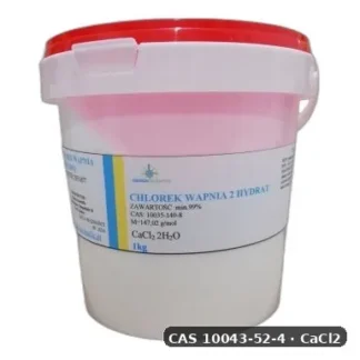 Chlorek Wapnia — CAS 10043-52-4 — CaCl2 — odczynnik chemiczny