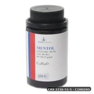 (1R,2S,5R)-2-Izopropylo-5-Metylocykloheksan-1-Ol — CAS 2216-51-5 — C10H20O — odczynnik chemiczny