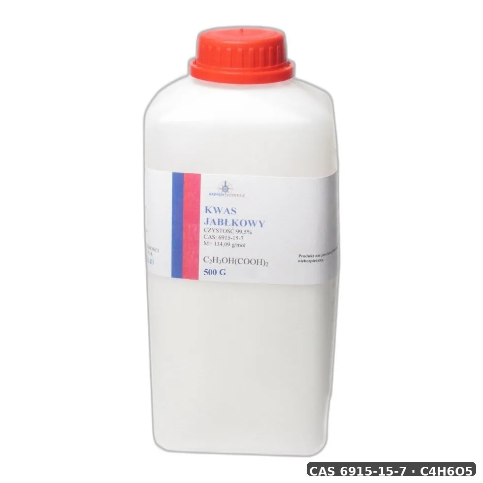 Kwas 2-Hydroksybutanodiowy — CAS 6915-15-7 — C4H6O5 — odczynnik chemiczny