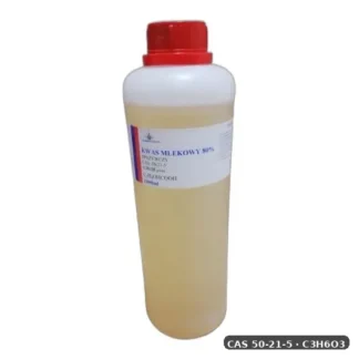 Kwas 2-Hydroksypropanowy — CAS 50-21-5 — C3H6O3 — odczynnik chemiczny