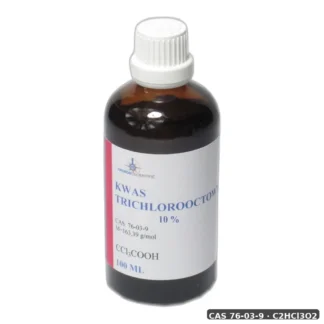 Kwas Trójchlorooctowy Tca 10% - 100Ml — CAS 76-03-9 — C2HCl3O2 — odczynnik chemiczny