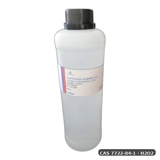 Nadtlenek Wodoru — CAS 7722-84-1 — H2O2 — odczynnik chemiczny