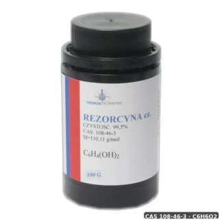 Rezorcyna - Rezorcynol - Czysty - 100 G — CAS 108-46-3 — C6H6O2 — odczynnik chemiczny