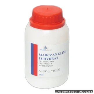 Siarczan Glinu — CAS 10043-01-3 — Al2O12S3 — odczynnik chemiczny