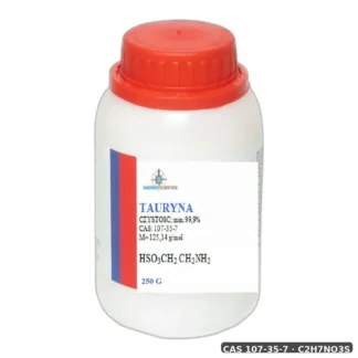 Tauryna Spożywcza - 250 G — CAS 107-35-7 — C2H7NO3S — odczynnik chemiczny