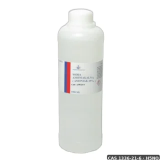 Wodny Roztwór Amoniaku — CAS 1336-21-6 — H5NO — odczynnik chemiczny