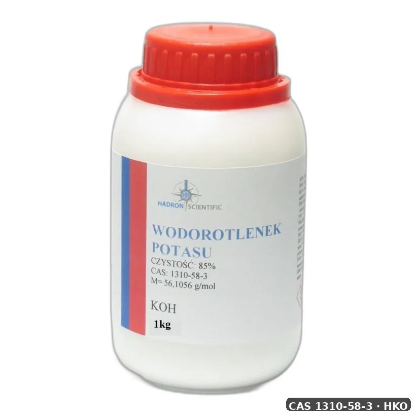 Wodorotlenek Potasu — CAS 1310-58-3 — HKO — odczynnik chemiczny
