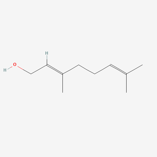 Szkielet 2D Geraniol o czystości 97%, CAS 106-24-1, wzór C10H18O