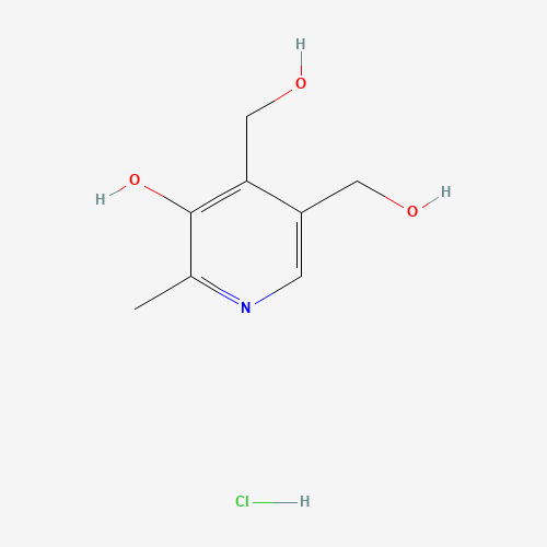 Szkielet 2D WITAMINA B6 -25g, CAS 58-56-0, wzór C8H12ClNO3