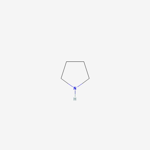 Szkielet 2D Czysta pirolidyna 99,5%, CAS 123-75-1, wzór C4H9N