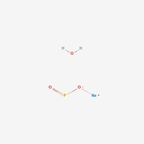 Szkielet 2D PODFOSFORYN SODU JEDNOWODNY, CAS 10039-56-2, wzór H2NaO3P