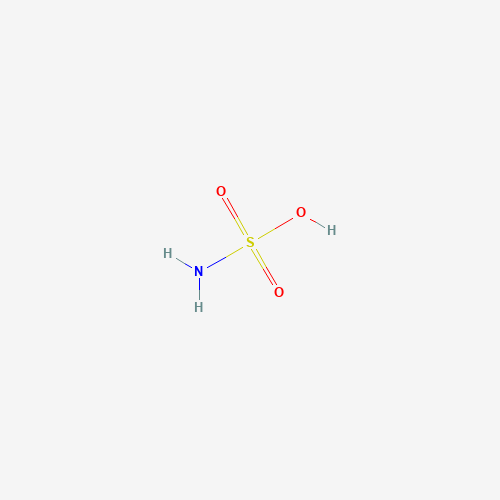Szkielet 2D KWAS AMIDOSULFONOWY, CAS 5329-14-6, wzór H3NO3S